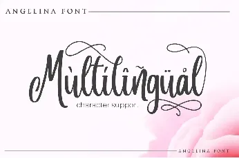 Angelina font