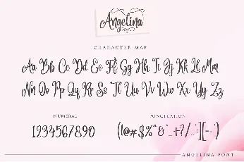 Angelina font