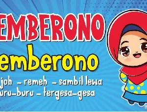 SEMBERONO font