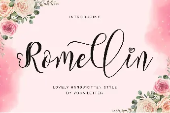 Romellin font