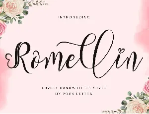 Romellin font