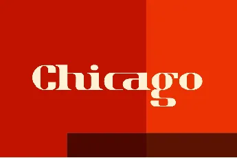 Chicago Retro font