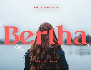 Bertha font