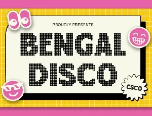 Bengal Disco font