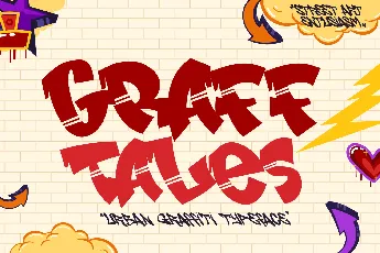 Graff Tales font