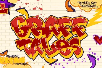 Graff Tales font