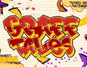 Graff Tales font