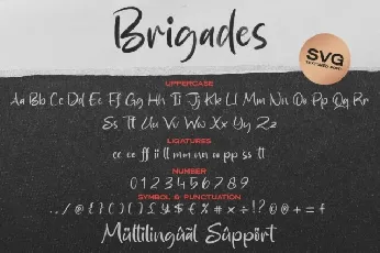 Brigades font