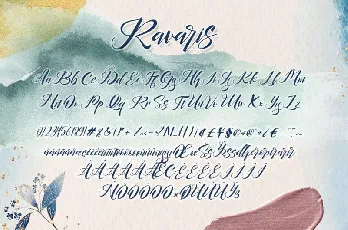 Ravaris Script font