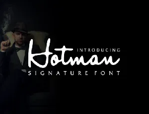 Hotman font