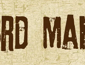 3rd Man font