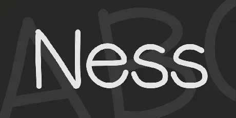 Ness font