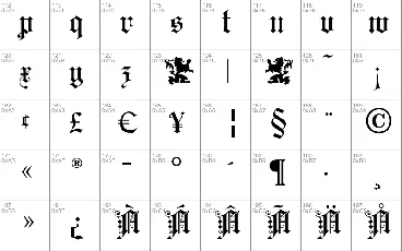 KaiserzeitGotisch font