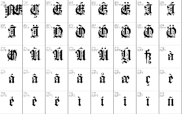 KaiserzeitGotisch font