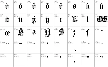 KaiserzeitGotisch font