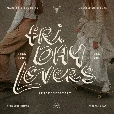 Friday Lovers font