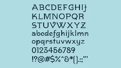 DT Nouveau font