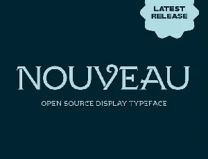 DT Nouveau font