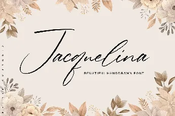 Jacquelina font