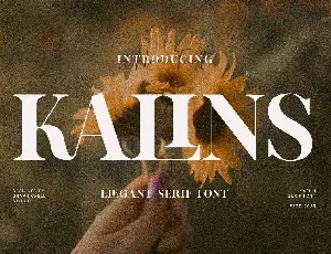 Kalins font