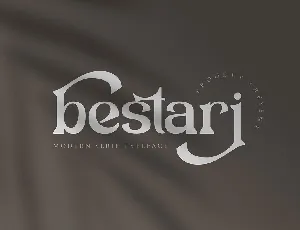 Bestari font