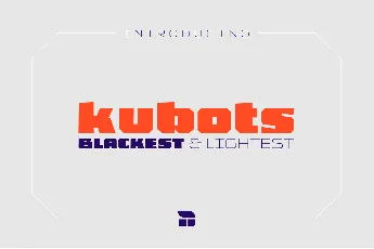 Kubots font