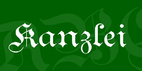 Kanzlei font