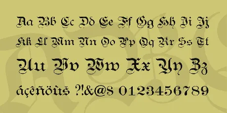 Kanzlei font