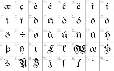 Kanzlei font