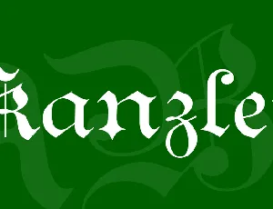 Kanzlei font