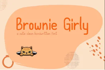 Brownie Girly font