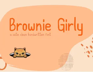 Brownie Girly font