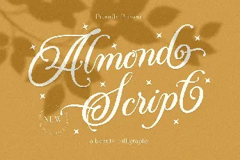 Almond Script font