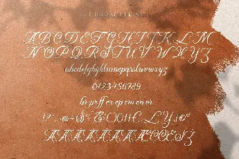 Almond Script font