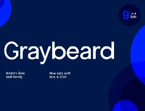 Graybeard font