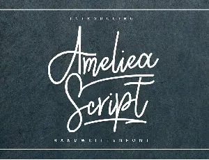 Ameliea Free font