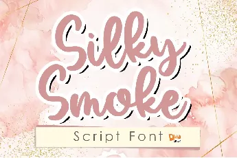 Silky Smoke font