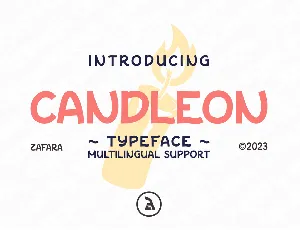 Candleon DEMO font