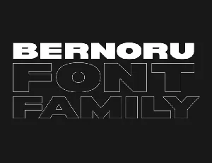 Bernoru font