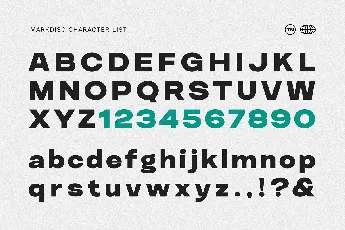 Markdisc font