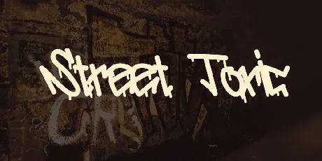 Street Toxic font