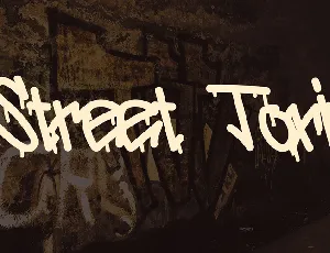 Street Toxic font