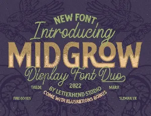 Midgrow Duo font