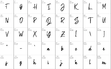 Sethidy font