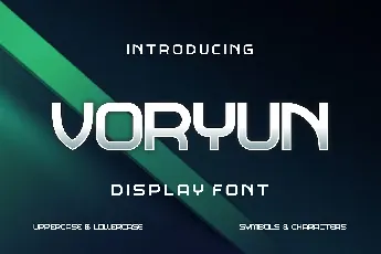 Voryun font