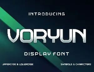 Voryun font