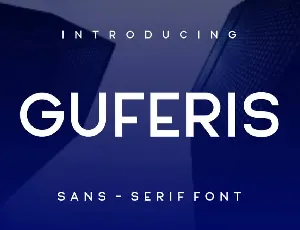 Guferis font