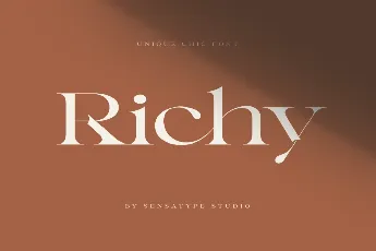 Richy font