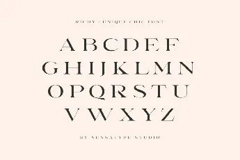 Richy font