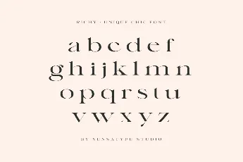 Richy font